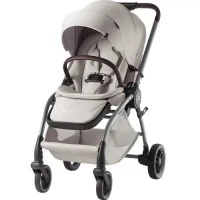 Сărucior pentru copii Britax-Römer Rio (incl.cupholder, carseat adaptor) Soft Taupe Lux 2