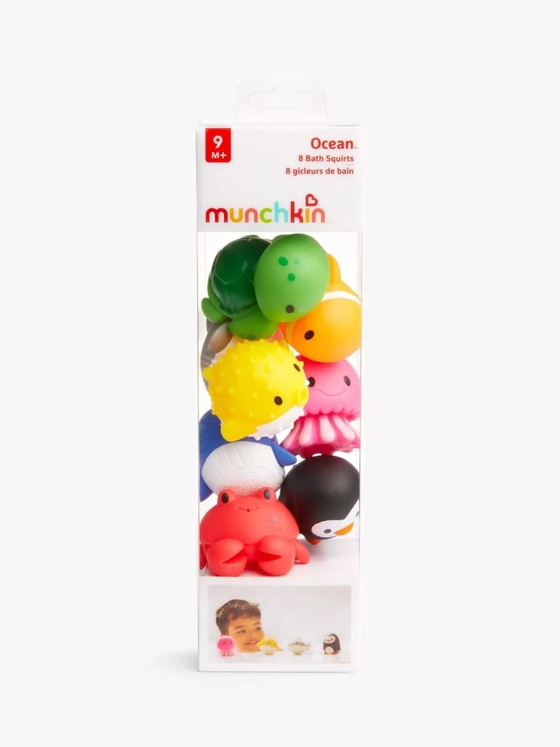 Игрушки для ванной, 8 шт. Ocean Munchkin 3