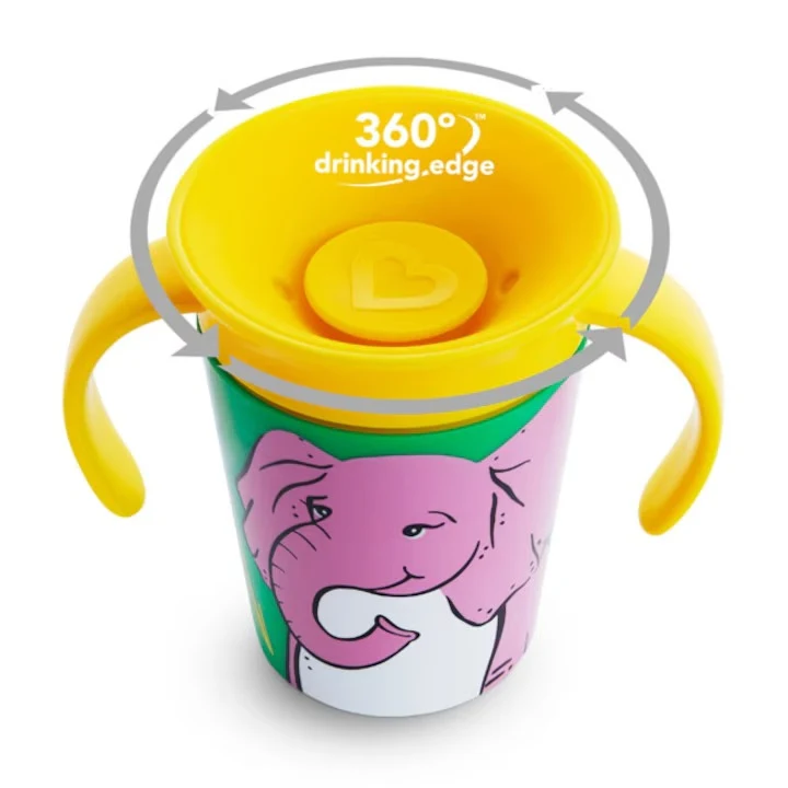 Поильник Munchkin Miracle Wildlove «Слон» (180 мл) 2