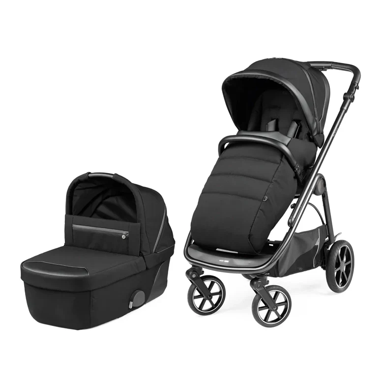 Коляска 2 в 1 Peg Perego Veloce Blue Люлька Gran Pagoda, Licorice 8