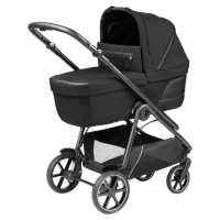 Коляска 2 в 1 Peg Perego Veloce Blue Люлька Gran Pagoda, Licorice