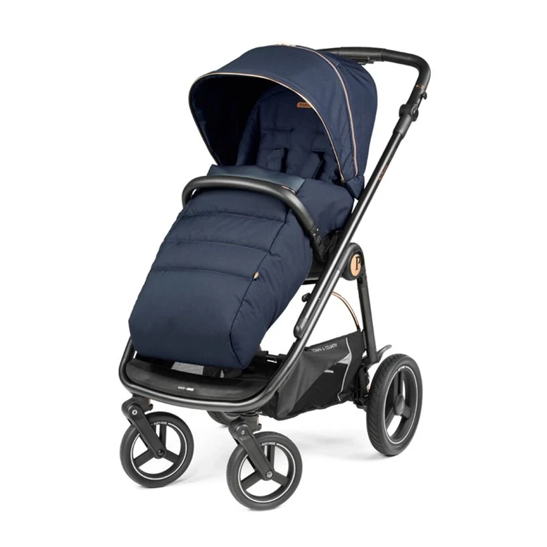 Коляска 2 в 1 Peg Perego Veloce Blue Landou Gran Pagoda, Blue Shine 9