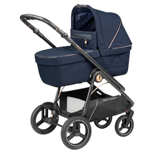 Коляска 2 в 1 Peg Perego Veloce Blue Landou Gran Pagoda, Blue Shine