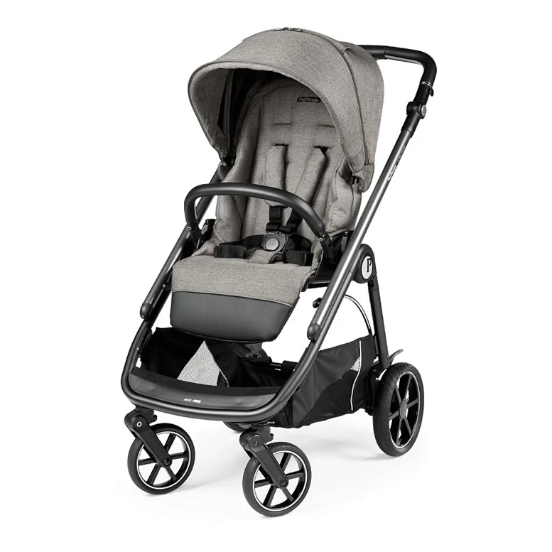 Carucior 2 in 1 Peg Perego Veloce Landou Gran Pagoda City Grey 2