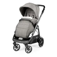 Carucior 2 in 1 Peg Perego Veloce Landou Gran Pagoda City Grey 3