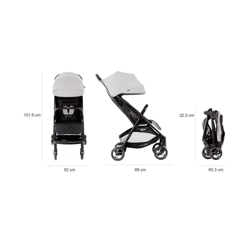Детская коляска Graco Myavo Steeple Gray 4
