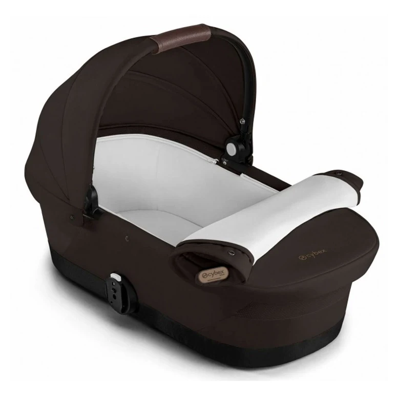 Carucior pentru gemeni 2 in 1 Cybex Gazelle S BLK BP Chocolate Brown 7
