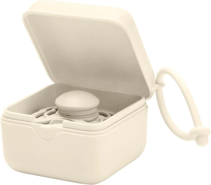 Bibs Cutie multifunctionala pentru depozitare suzete Ivory 2