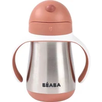 Beaba Cana cu pai din inox 250ml Terracotta B913587 2