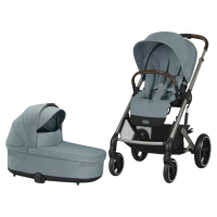 Коляска Cybex Balios S Lux 2 в 1 Stormy Blue