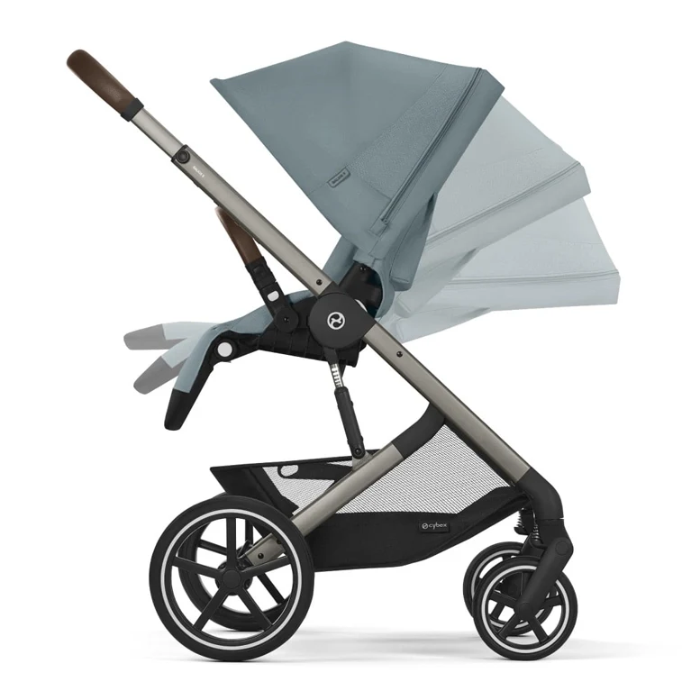 Коляска Cybex Balios S Lux 2 в 1 Stormy Blue 4