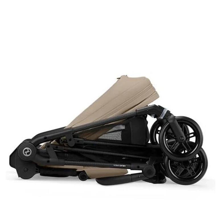 Carucior 2 in 1 Cybex Melio Carbon Almond Beige 6