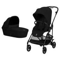 Коляска 2 в 1 Cybex Melio Carbon Magic Black