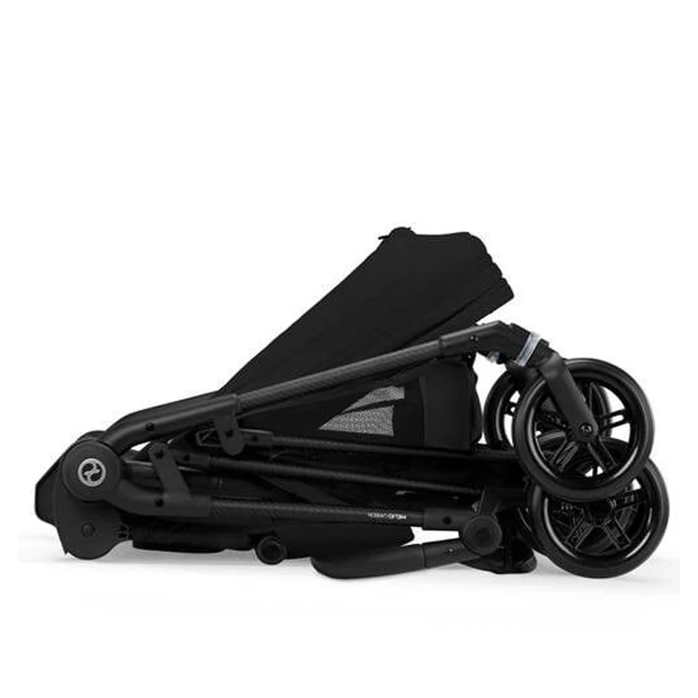 Коляска 2 в 1 Cybex Melio Carbon Magic Black 5