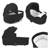 Carucior Cybex Balios S Lux 2 in 1 Moon Black, black 5