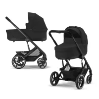 Carucior Cybex Balios S Lux 2 in 1 Moon Black, black 6