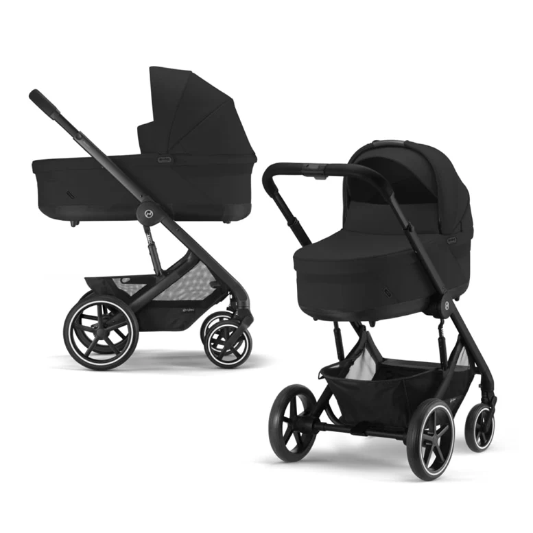 Carucior Cybex Balios S Lux 2 in 1 Moon Black, black 6