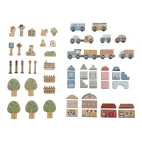 Set de sine pentru tren din lemn - Little Dutch 3