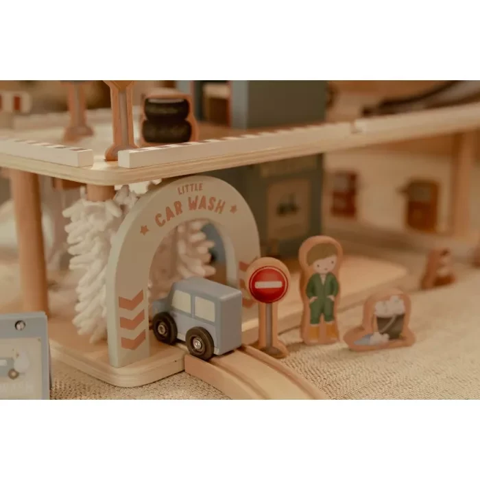 Parcare din lemn FSC cu accesorii - Little Dutch 2