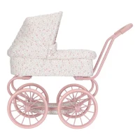 Carucior cu landou pentru papusi - Roz - Little Dutch