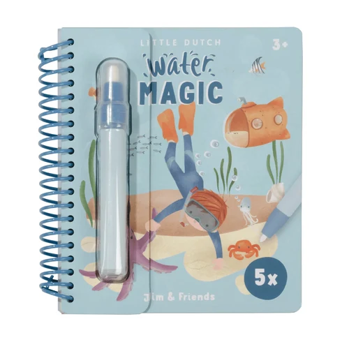 Волшебная водная раскраска – Джим – Little Dutch