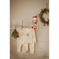 Комбинезон из органического хлопка для малышей – Creme – Newborn Naturals – Little Dutch – 56 4