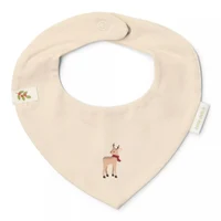Baveta bandana din bumbac organic - set 2 bucati - Little Christmas - Little Dutch 3