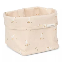 Cos de depozitare din bumbac organic - 15x15 cm - Little Goose - Little Dutch