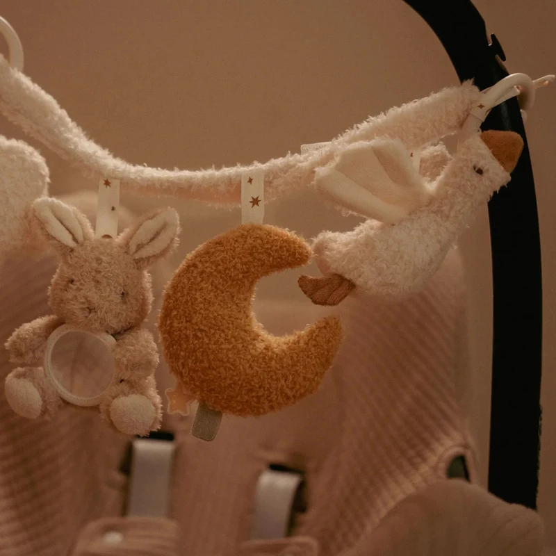 Jucarie senzoriala pentru carucior - Newborn Naturals - Little Dutch 4