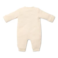 Комбинезон с подкладкой и капюшоном из материала «тедди» – Baby Bunny – Off White – Little Dutch – 74/80 2