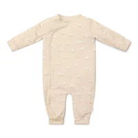 Salopeta din bumbac organic pentru bebelusi - Little Goose - Newborn Naturals - Little Dutch - 74