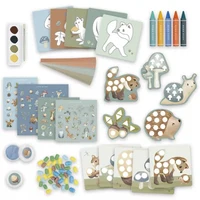 Cutie cu activitati creative - Forest Friends - Little Dutch 2