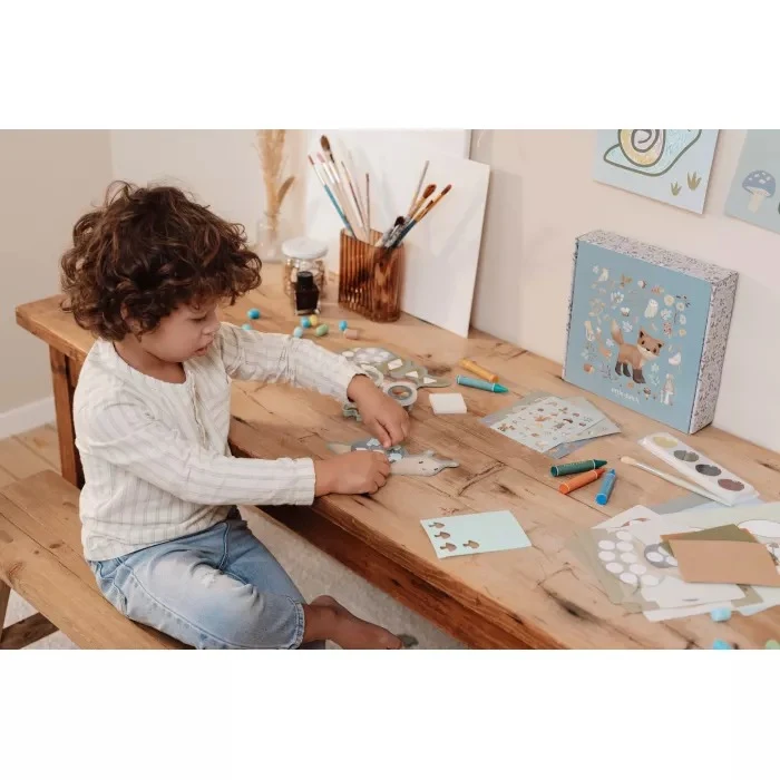 Cutie cu activitati creative - Forest Friends - Little Dutch 5