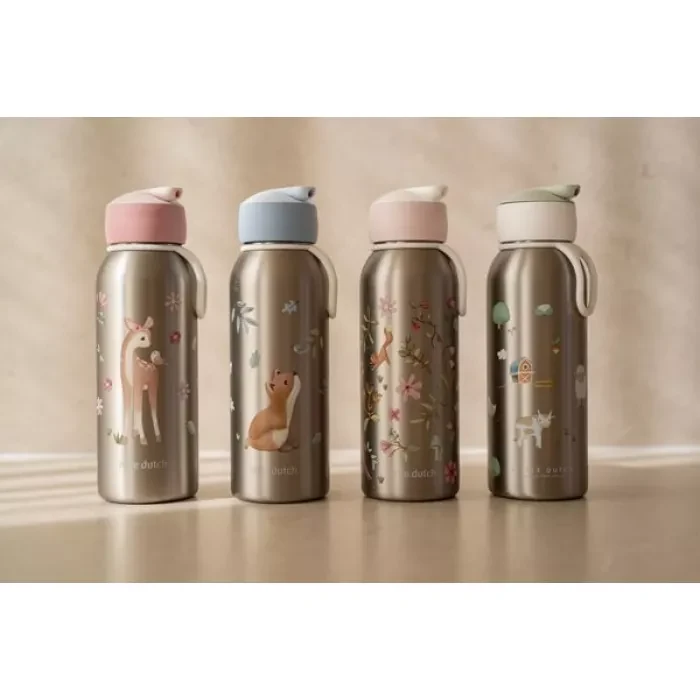 Sticla termos din otel inoxidabil cu flip-up - 350 ml - fairy wonders - Little Dutch 3