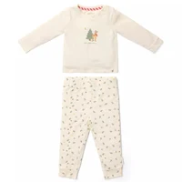 Pijama din bumbac organic - Little Christmas - Little Dutch 74/80