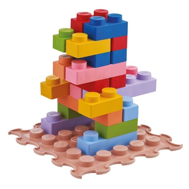 ORTOTO : Set 32 piese Blocuri de constructie 3D