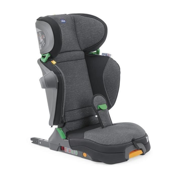 Chicco Scaun auto Fold&Go I-Size Isofix, Air Graphit, 100-150cm, 3-12ani