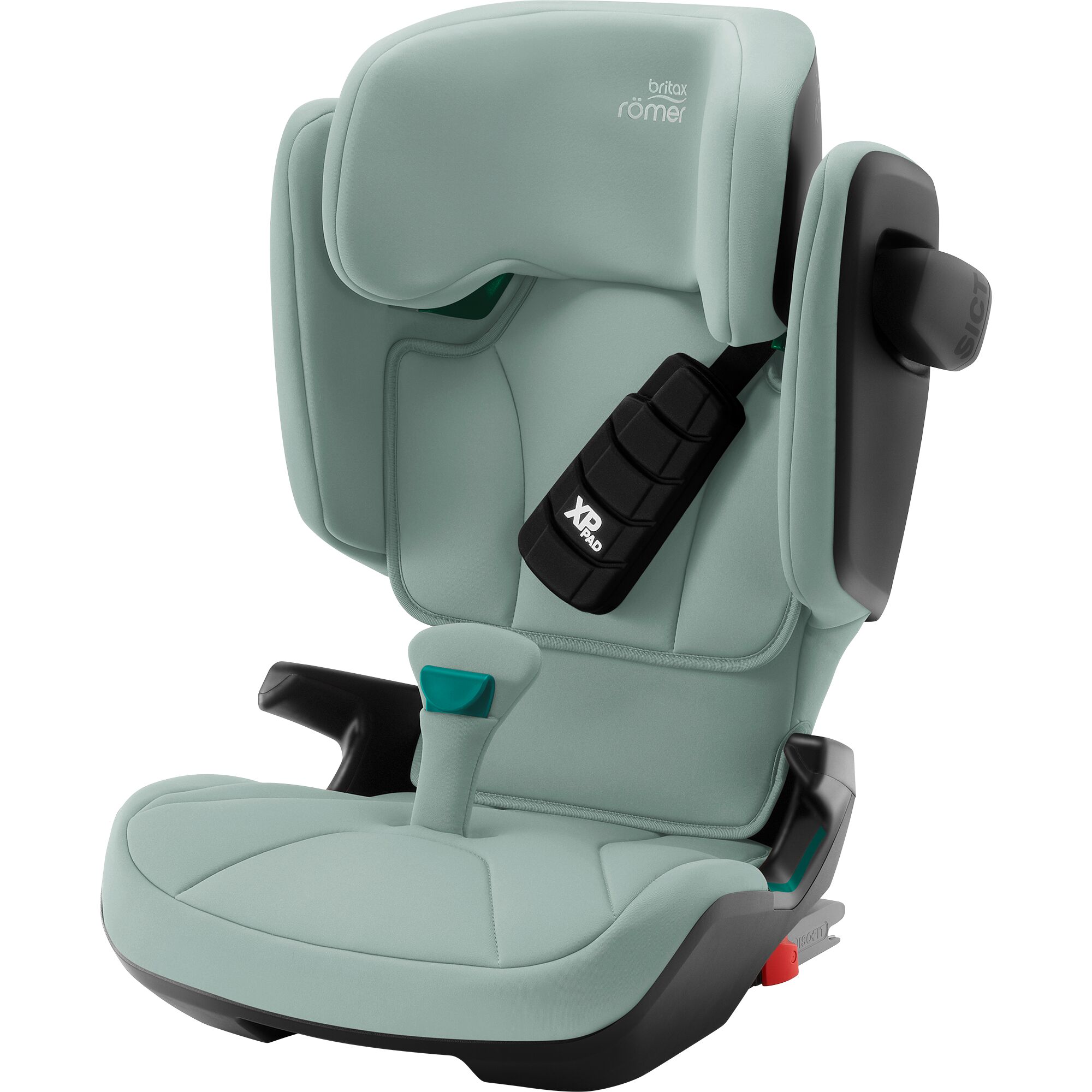 Scaun auto pentru copii Britax Römer KIDFIX i-SIZE Jade Green 3.5 - 12 ani | 100 cm - 150 cm | 15 - 36 kg